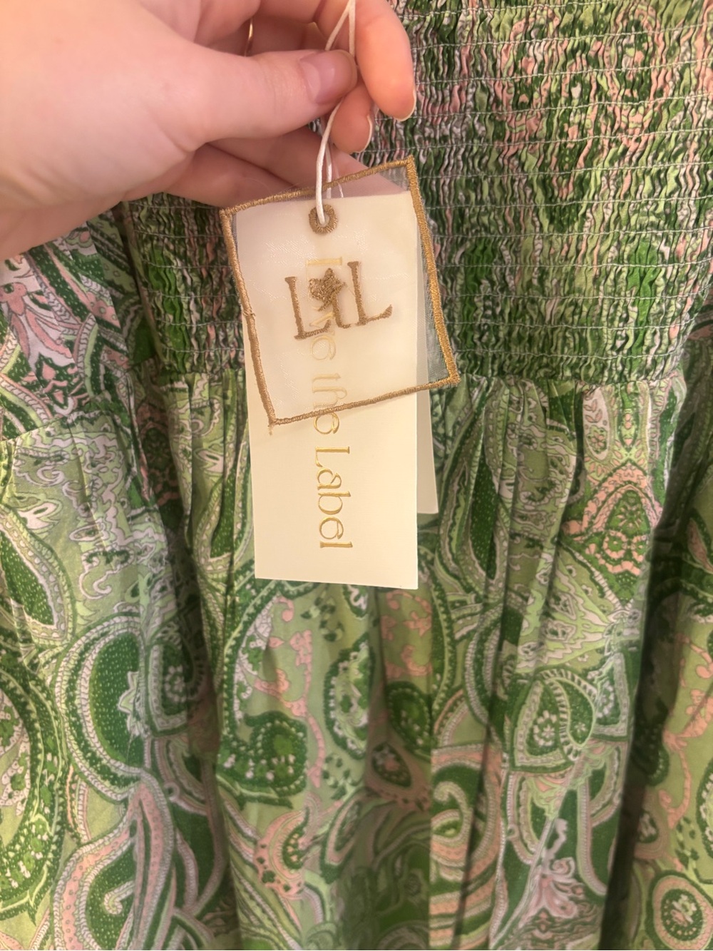 Love The Label Green Karina Sleeveless Square Neck Mini Dress - Picture 6 of 8